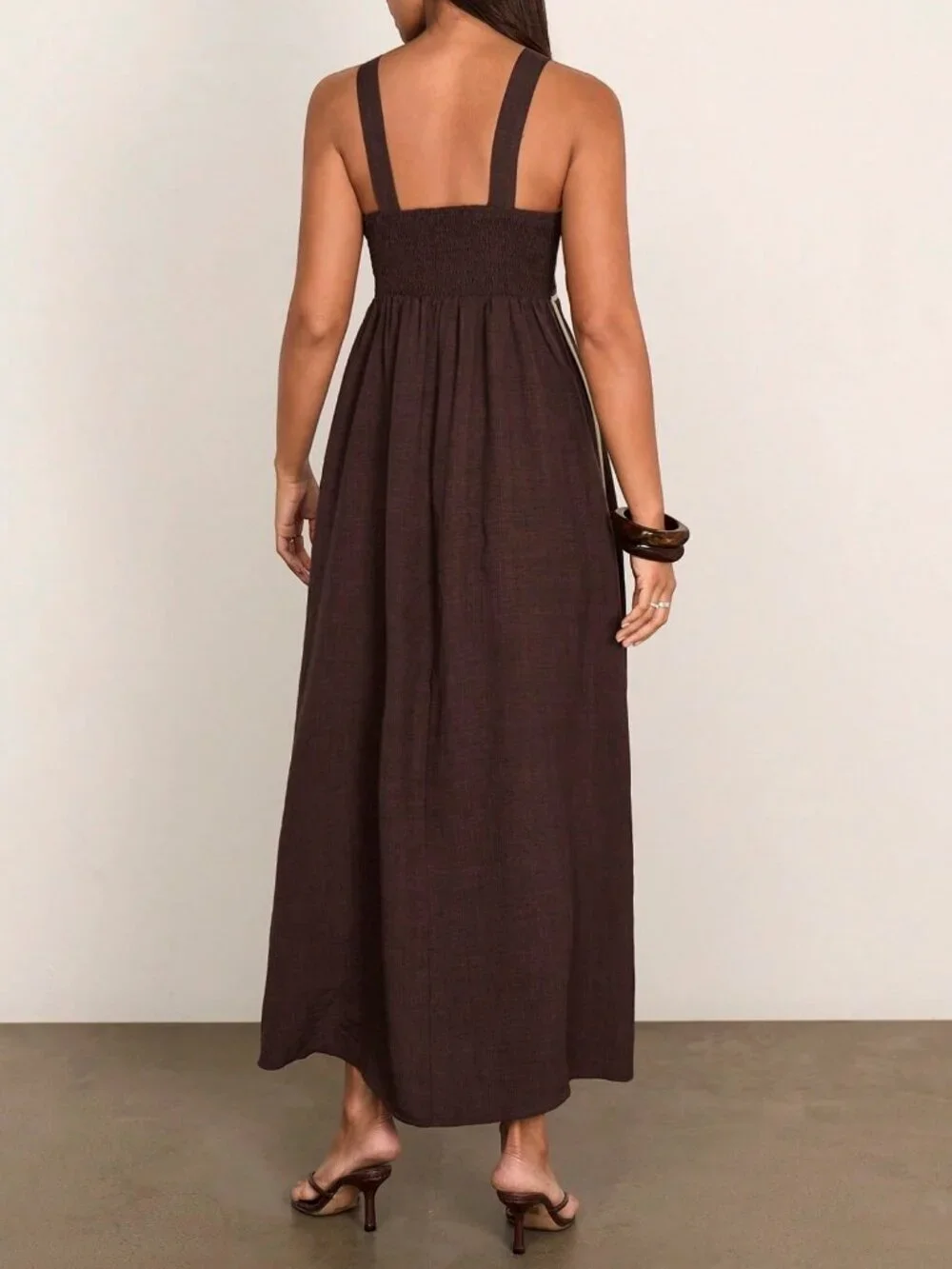 Multicolor Casual Women's Elegant Patchwork Trim Design Dress_3